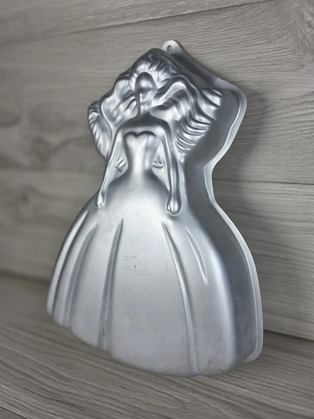 Vintage 1992 Wilton Barbie Cake Pan Evening Gown Mattel Jello Mold SU1